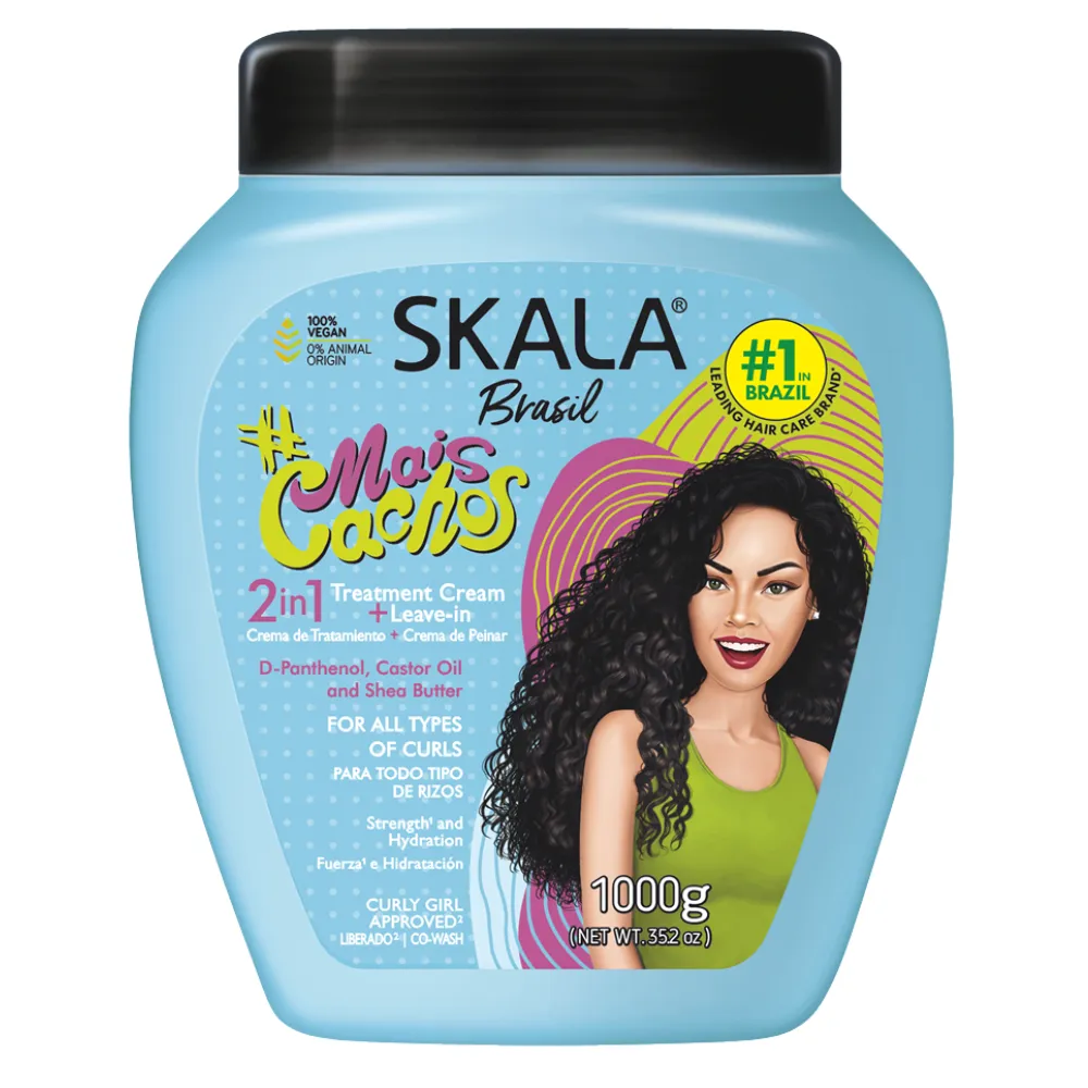Skala Brasil Mais Cachos 2in1 Crema de Tratamiento 1K